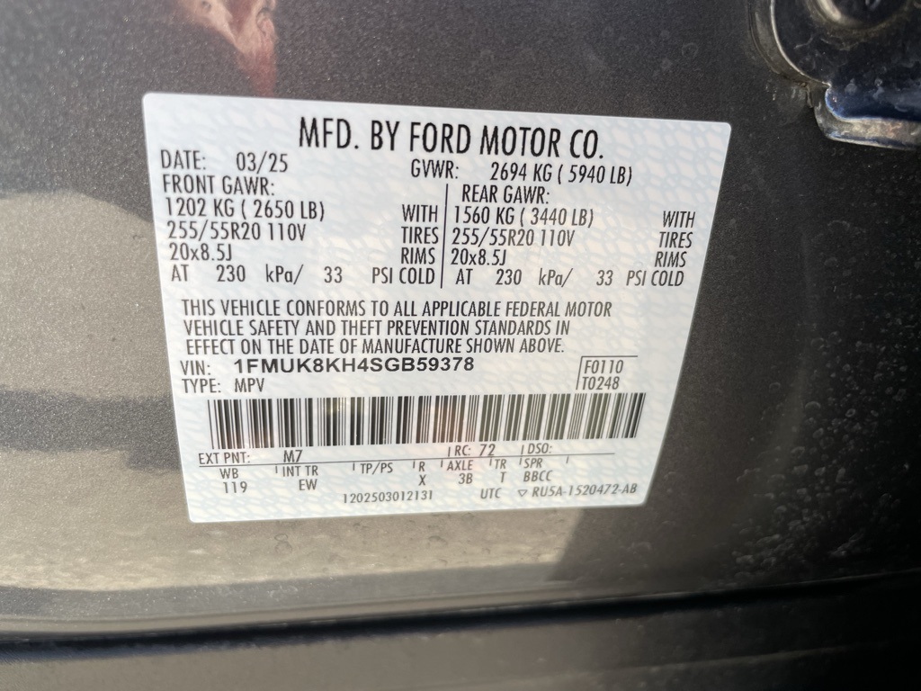 Used 2025 Ford Explorer ST-Line - photo 33