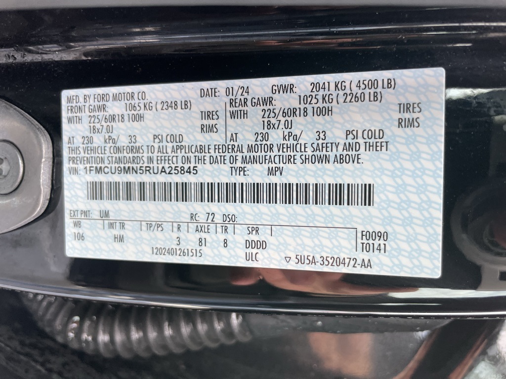 Used 2024 Ford Escape ST-Line - photo 53