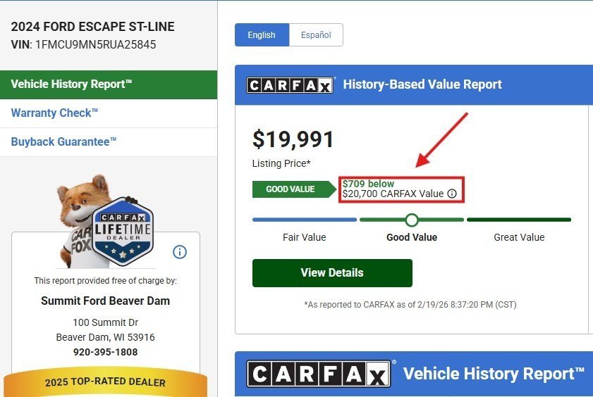 Used 2024 Ford Escape - photo 1