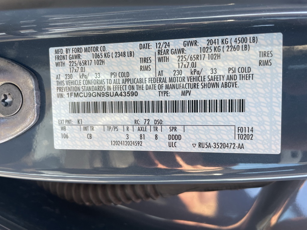 Used 2025 Ford Escape ACTIV - photo 44
