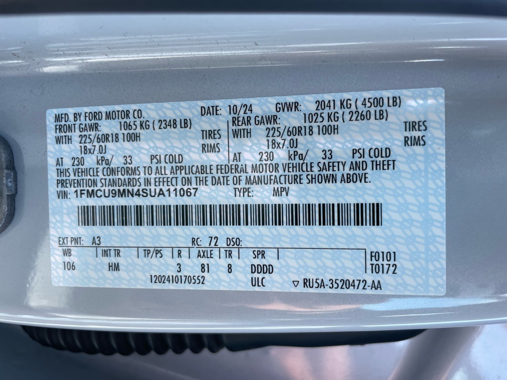 Used 2025 Ford Escape ST-Line - photo 45