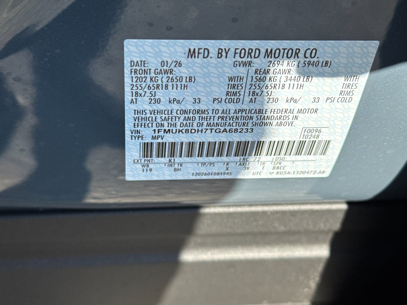 New 2026 Ford Explorer ACTIV - photo 30