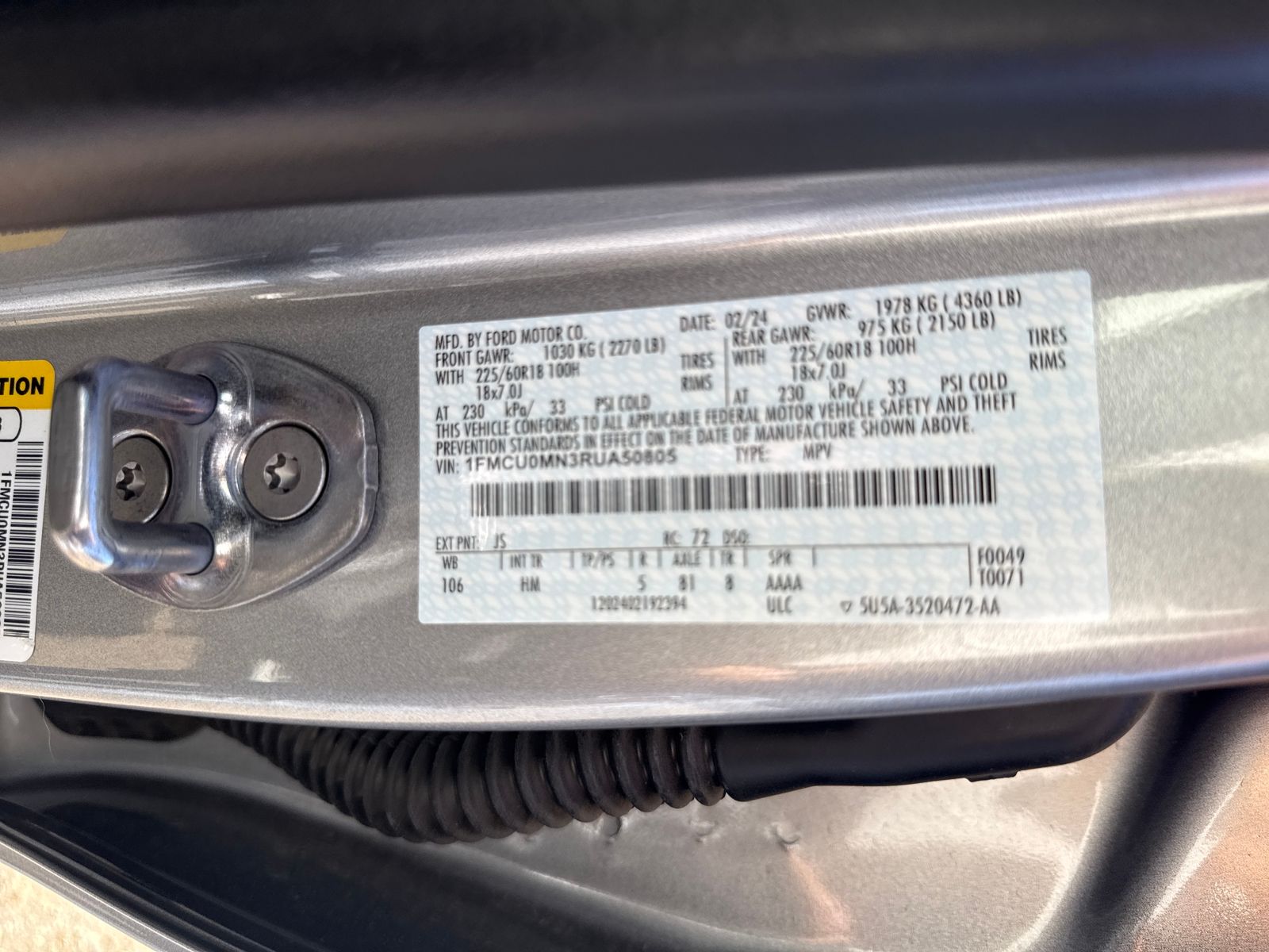 Used 2024 Ford Escape ST-Line - photo 30