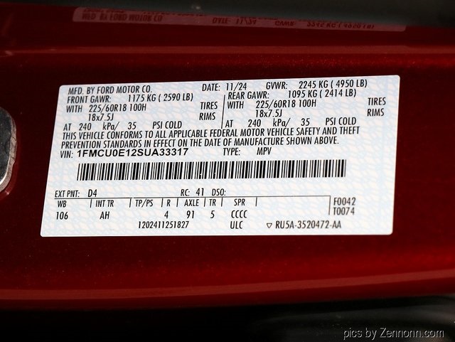 New 2025 Ford Escape Base - photo 35