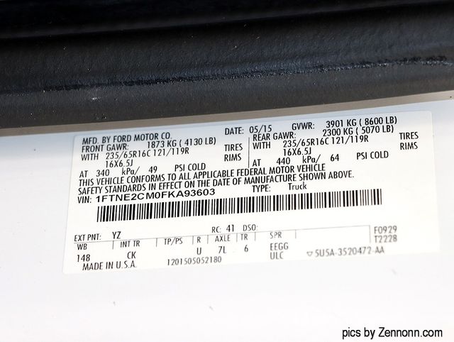 Used 2015 Ford Transit 150 Medium Roof Empty Cargo Van - photo 17