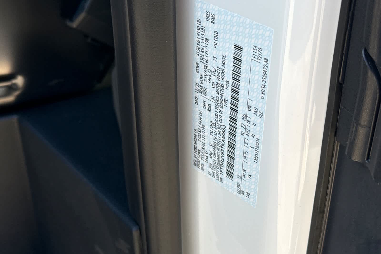 New 2026 Ford Transit 250 Low Roof Empty Cargo Van - photo 22