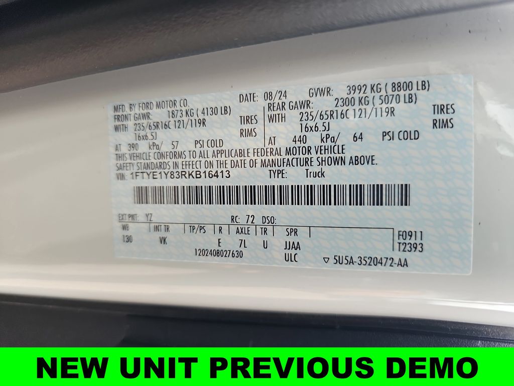 Used 2024 Ford Transit 150 Low Roof Empty Cargo Van - photo 42