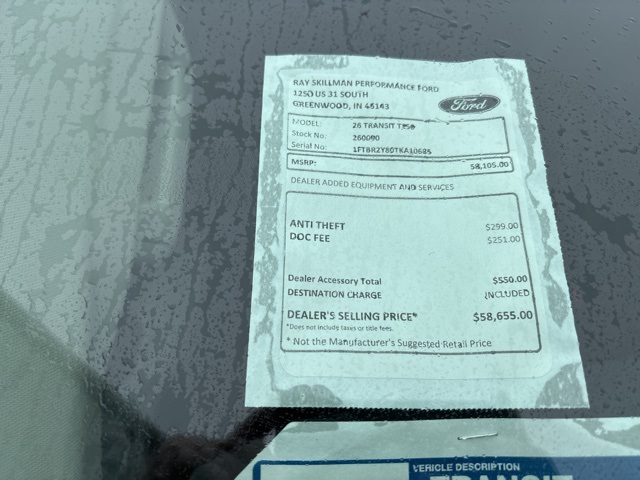 New 2026 Ford Transit 250 - photo 1