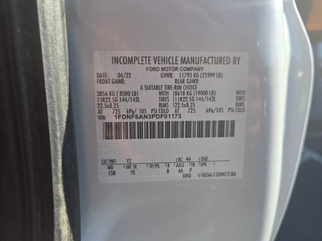 Used 2023 Ford F-650 Regular Cab Cab Chassis - photo 16