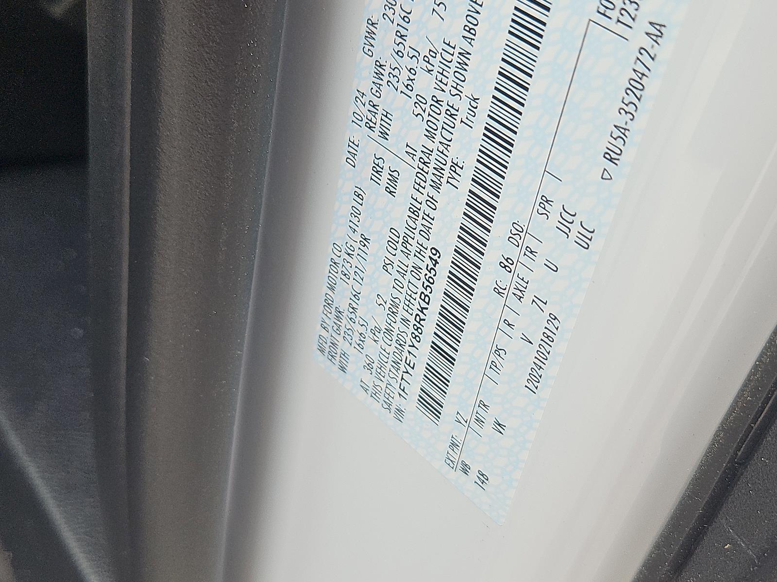 New 2024 Ford Transit 150 Low Roof Empty Cargo Van - photo 17