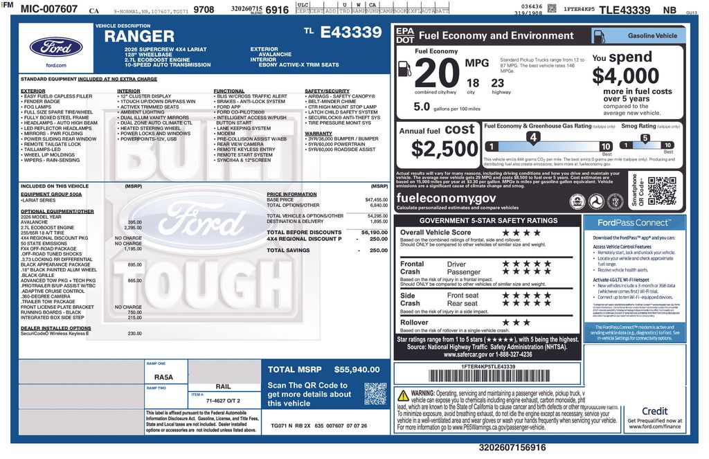 New 2026 Ford Ranger - photo 2