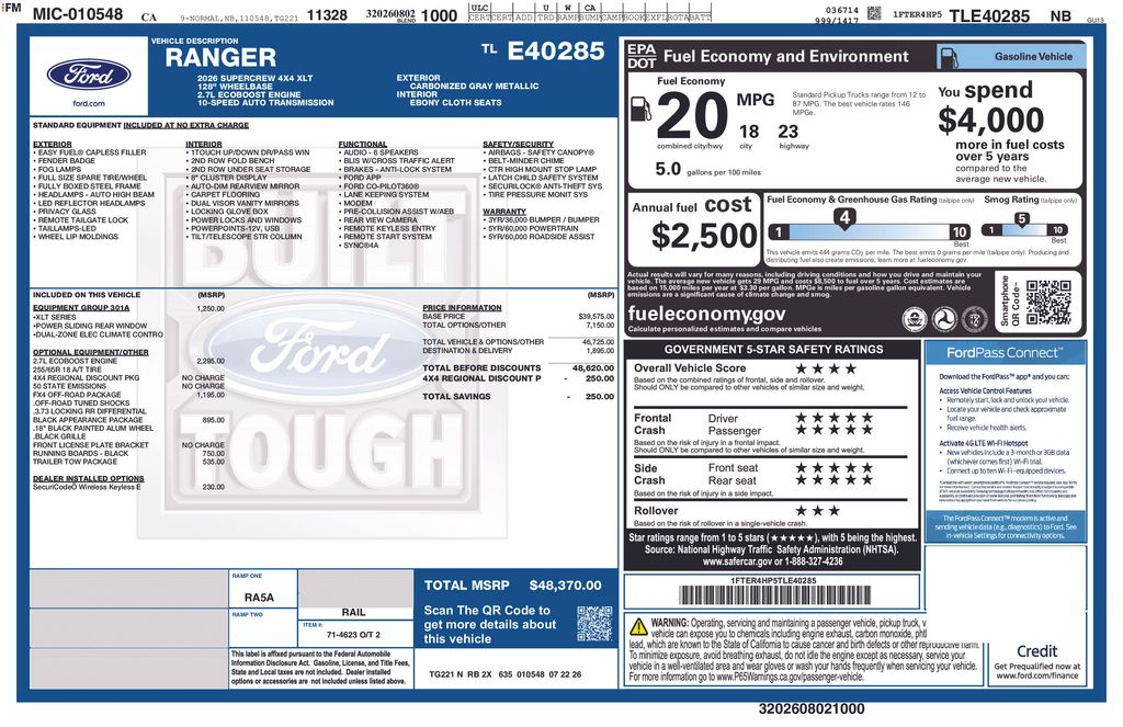New 2026 Ford Ranger - photo 2