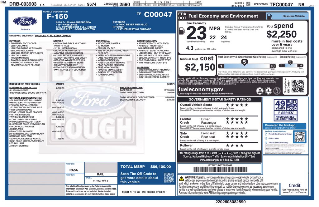New 2026 Ford F-150 - photo 2