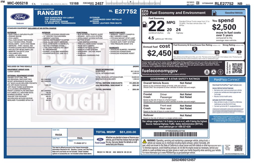 Used 2024 Ford Ranger - photo 2