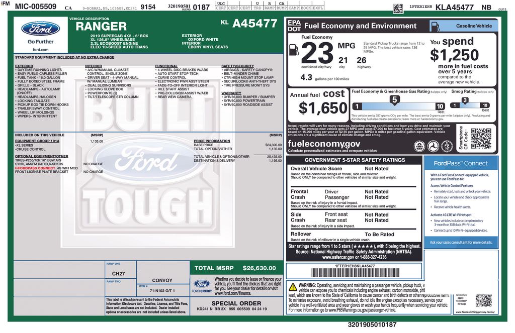 Used 2019 Ford Ranger - photo 2