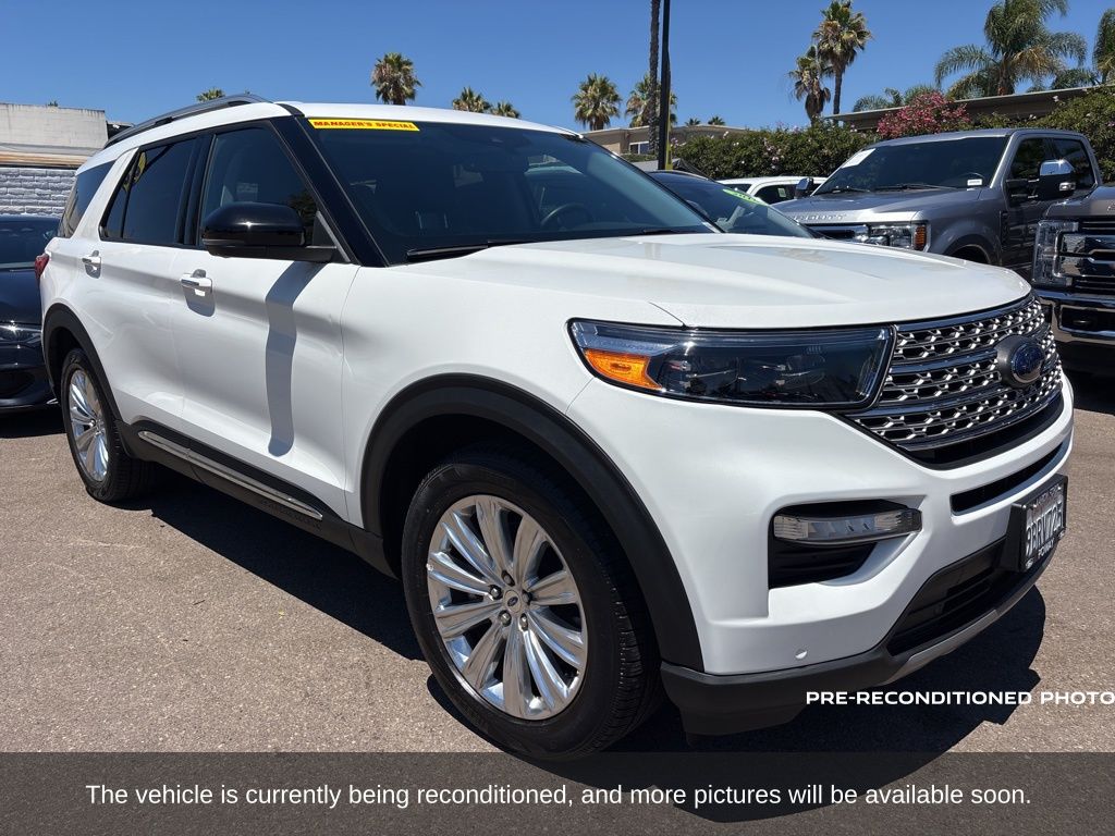Used 2022 Ford Explorer Limited SUV - photo 3