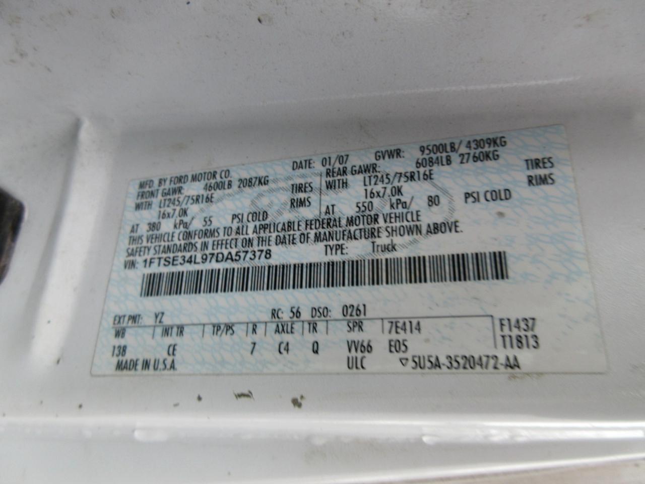 Used 2007 Ford E-350 Empty Cargo Van - photo 8