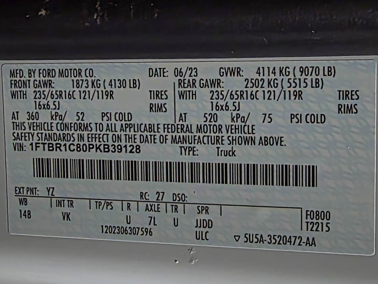 Used 2023 Ford Transit 250 Medium Roof Empty Cargo Van - photo 33
