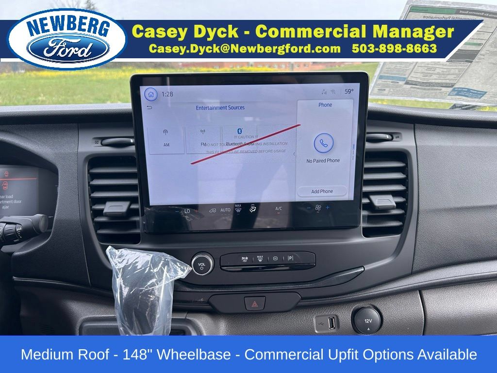New 2026 Ford Transit 250 Medium Roof Empty Cargo Van - photo 12