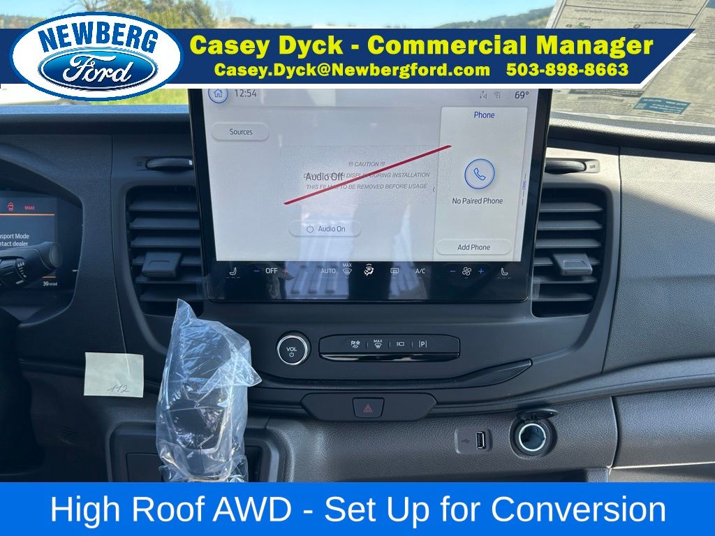 New 2026 Ford Transit 350 High Roof Empty Cargo Van - photo 12