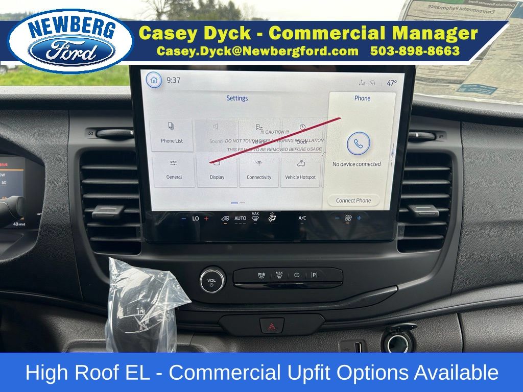 New 2026 Ford Transit 350 High Roof Empty Cargo Van - photo 12