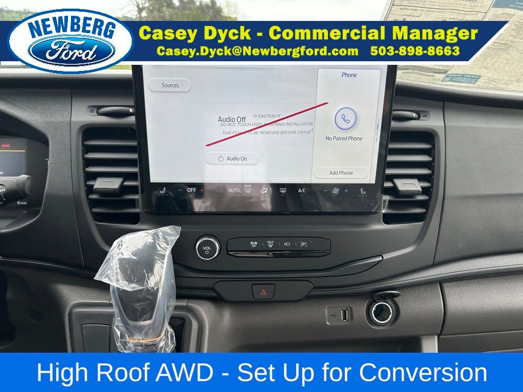 New 2026 Ford Transit 350 High Roof Empty Cargo Van - photo 13