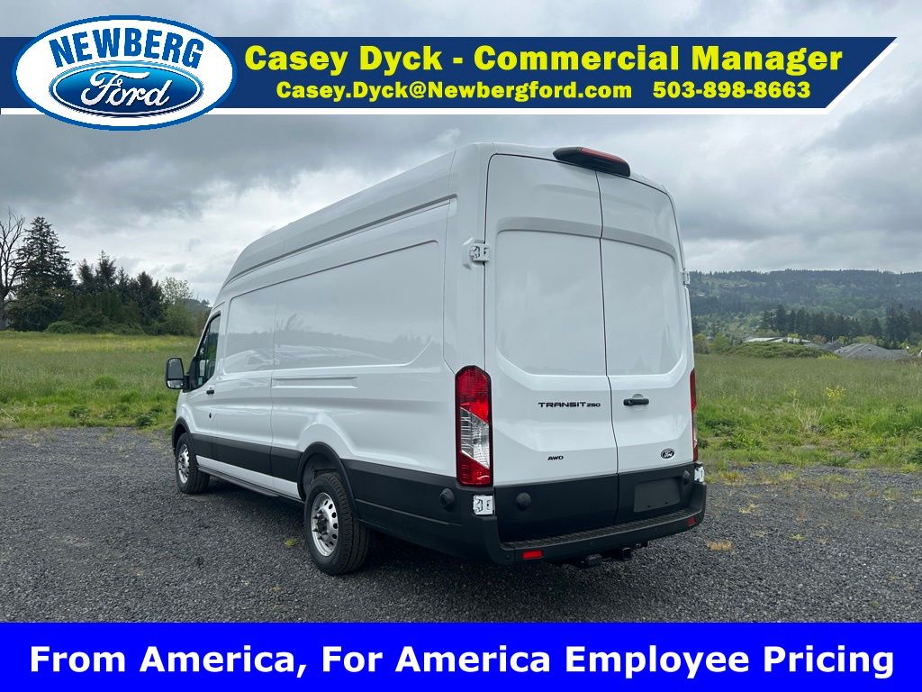 New 2026 Ford Transit 250 High Roof Empty Cargo Van - photo 8