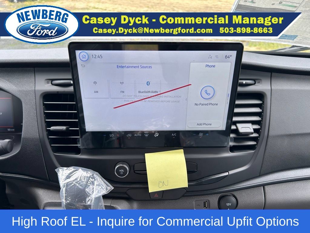 New 2026 Ford Transit 250 High Roof Empty Cargo Van - photo 12