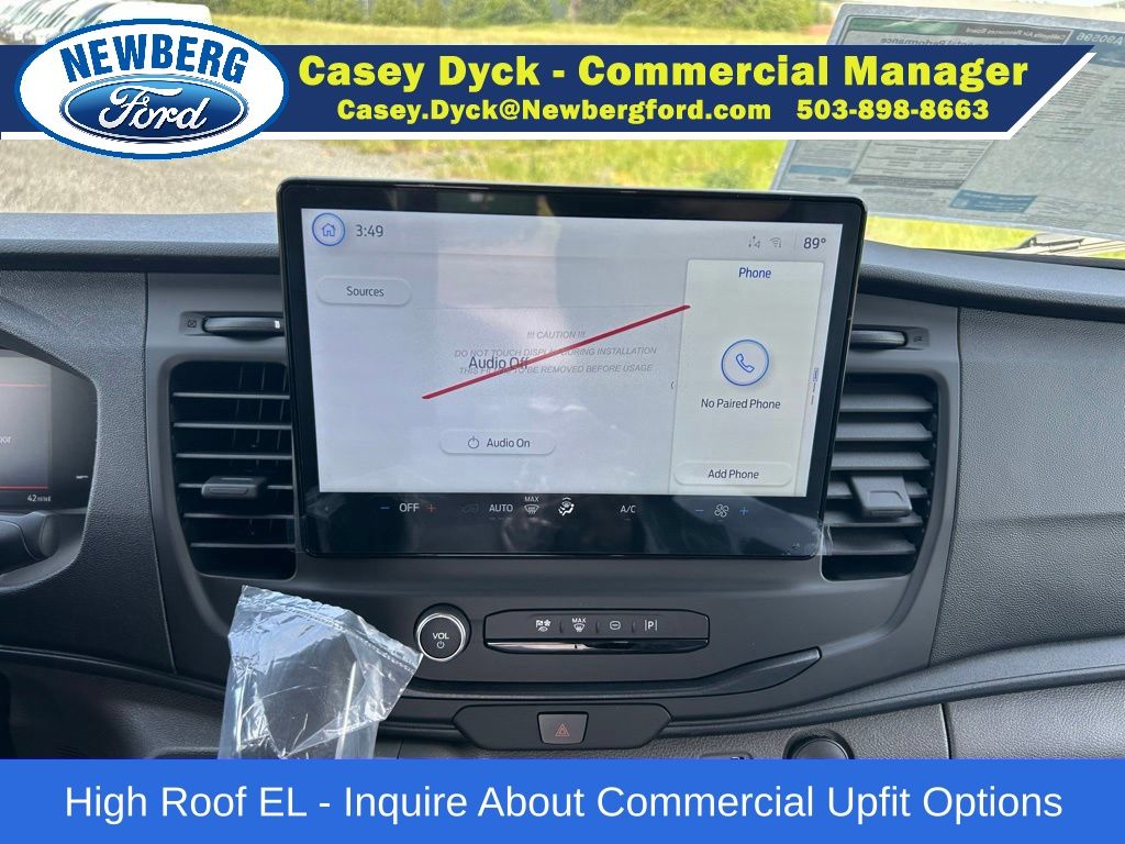 New 2026 Ford Transit 250 High Roof Empty Cargo Van - photo 13