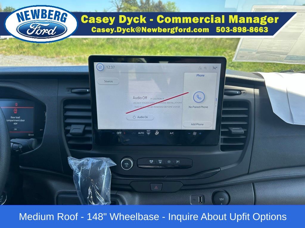 New 2026 Ford Transit 250 Medium Roof Empty Cargo Van - photo 13