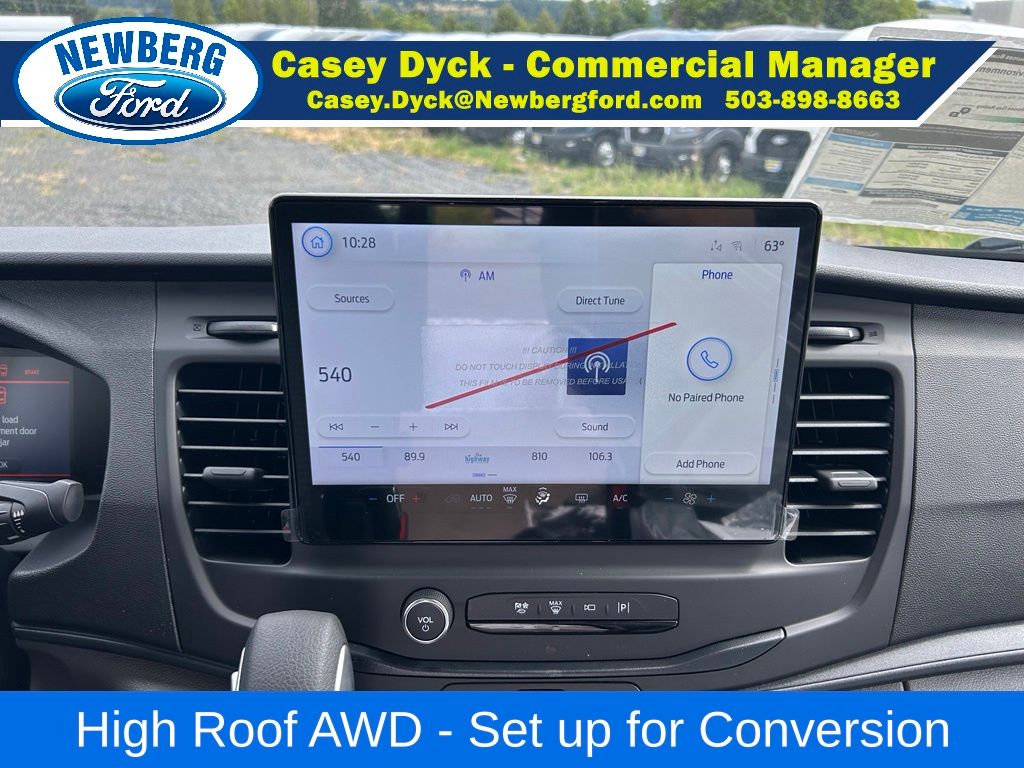 New 2026 Ford Transit 350 High Roof Empty Cargo Van - photo 13