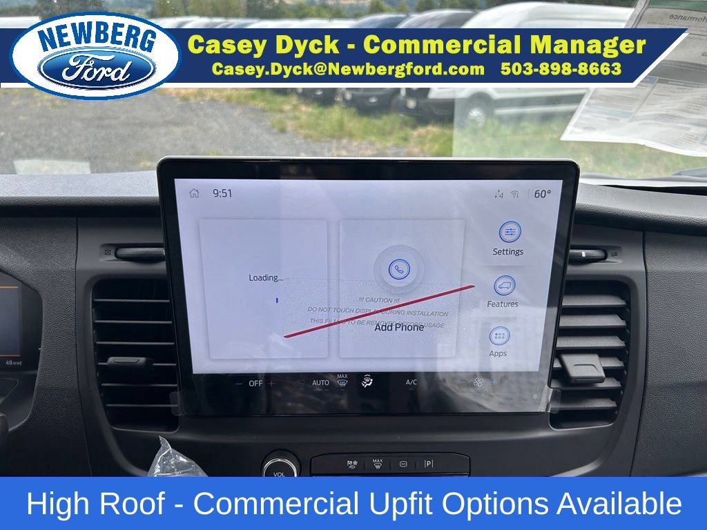 New 2026 Ford Transit 250 High Roof Empty Cargo Van - photo 13