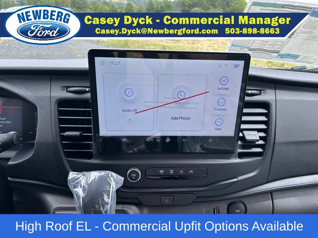 New 2026 Ford Transit 250 High Roof Empty Cargo Van - photo 13