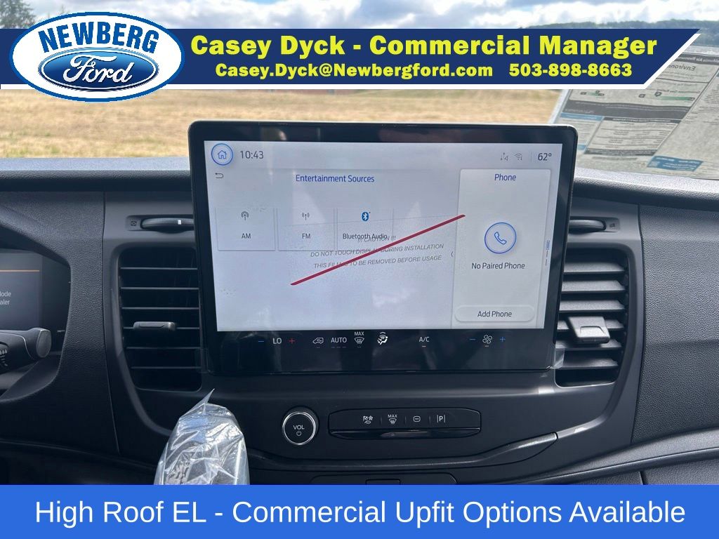 New 2026 Ford Transit 250 High Roof Empty Cargo Van - photo 13