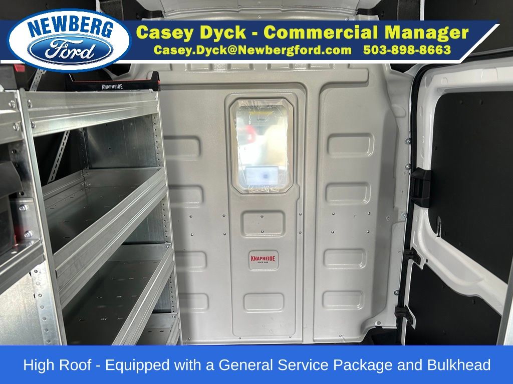 New 2025 Ford Transit 350 High Roof Empty Cargo Van - photo 4