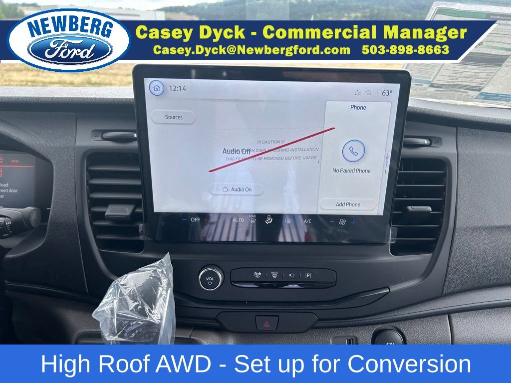 New 2026 Ford Transit 350 High Roof Empty Cargo Van - photo 13
