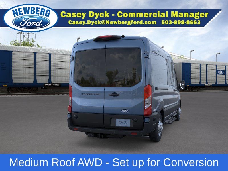 New 2026 Ford Transit 350 Medium Roof Empty Cargo Van - photo 8