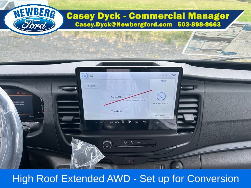 New 2026 Ford Transit 350 High Roof Empty Cargo Van - photo 10