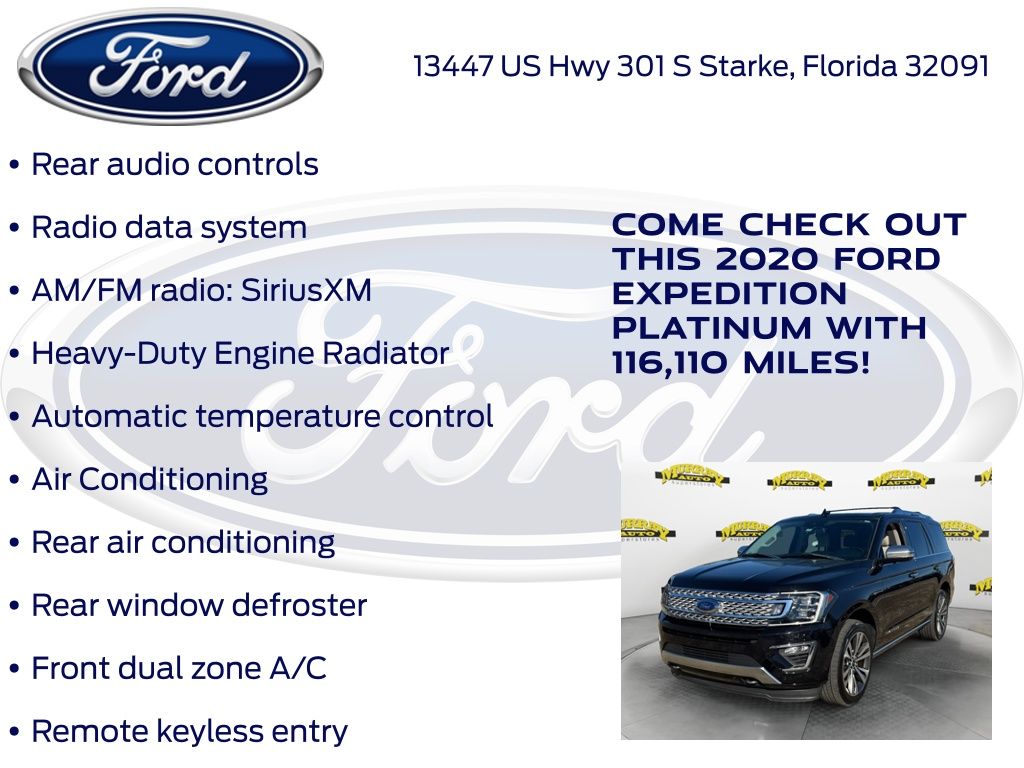 Used 2020 Ford Expedition Platinum - photo 6