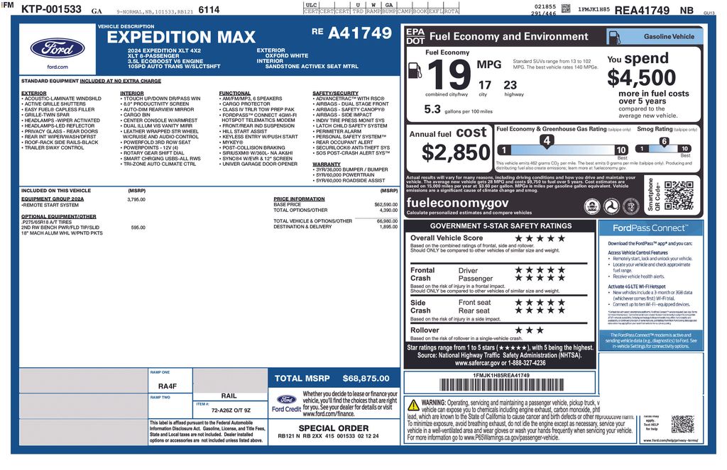 Used 2024 Ford Expedition MAX XLT - photo 36