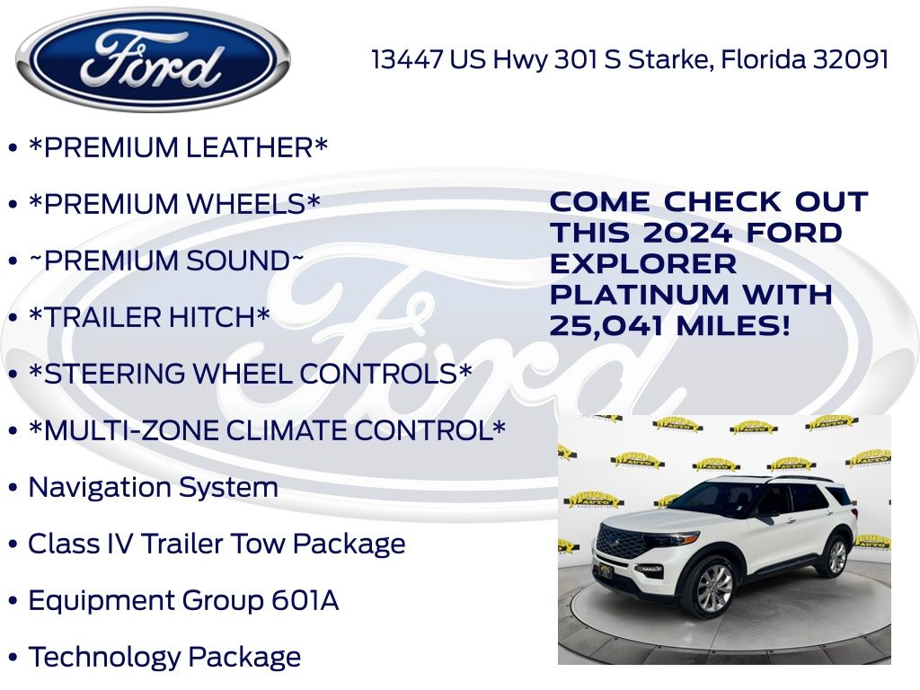 Used 2024 Ford Explorer - photo 1