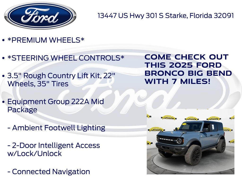 New 2025 Ford Bronco Big Bend - photo 36