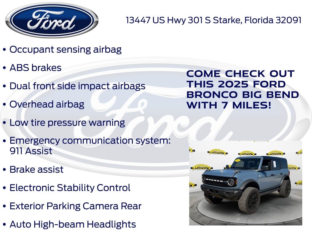 New 2025 Ford Bronco Big Bend - photo 37