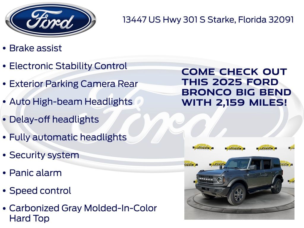 New 2025 Ford Bronco Big Bend - photo 36