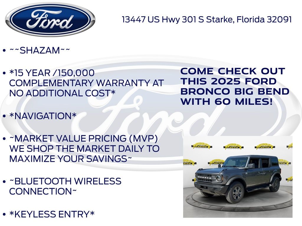 New 2025 Ford Bronco Big Bend - photo 5