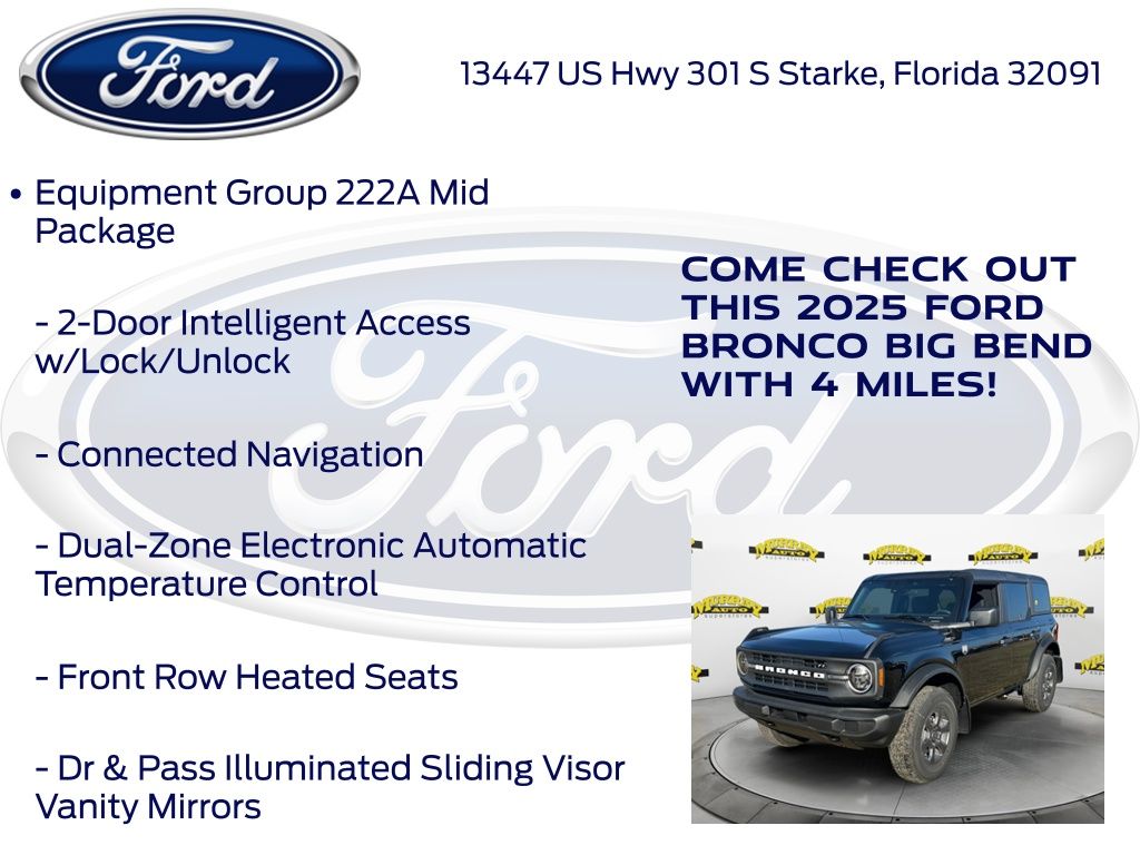 New 2025 Ford Bronco Big Bend - photo 14