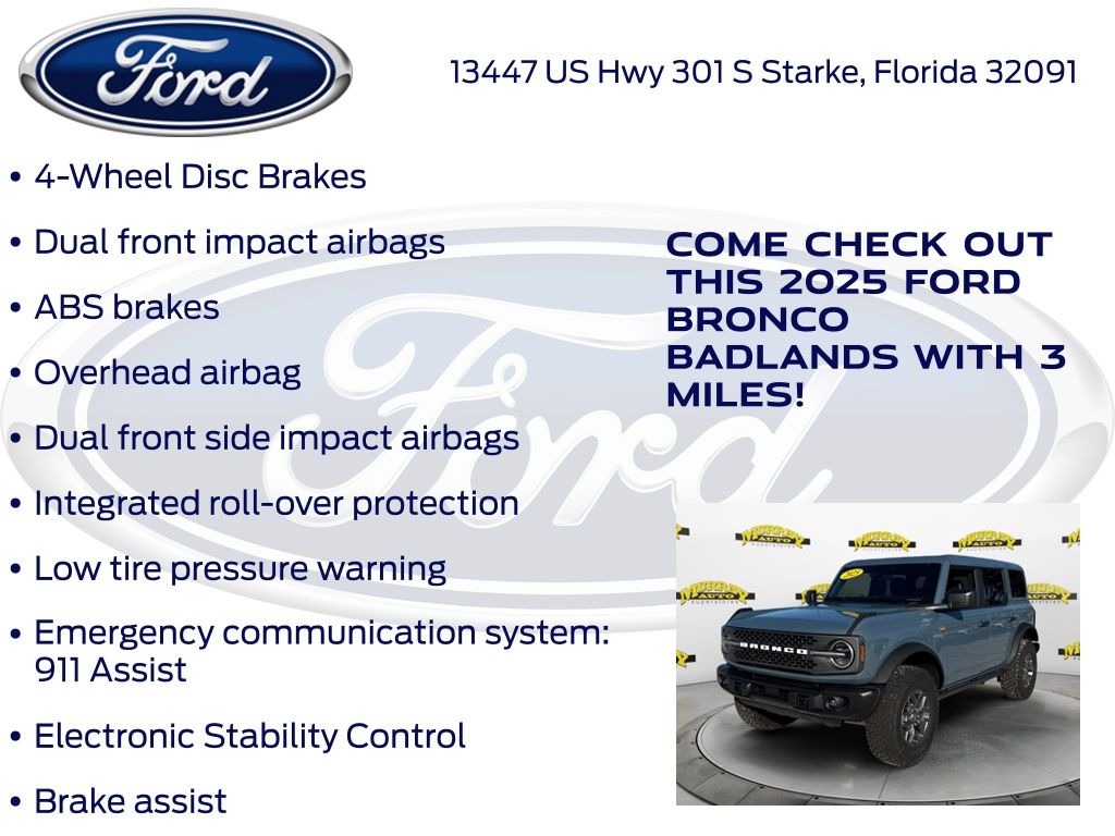 New 2025 Ford Bronco Badlands - photo 35