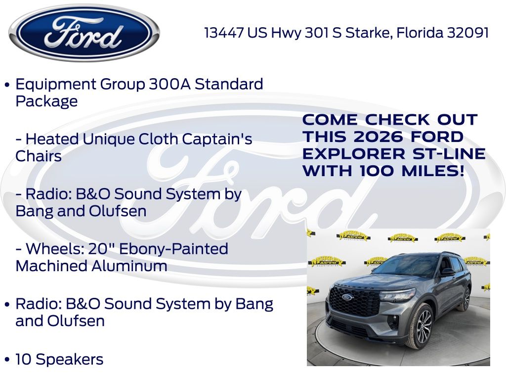 New 2026 Ford Explorer ST-Line - photo 15