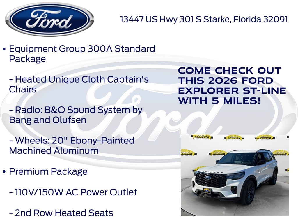 New 2026 Ford Explorer ST-Line - photo 13