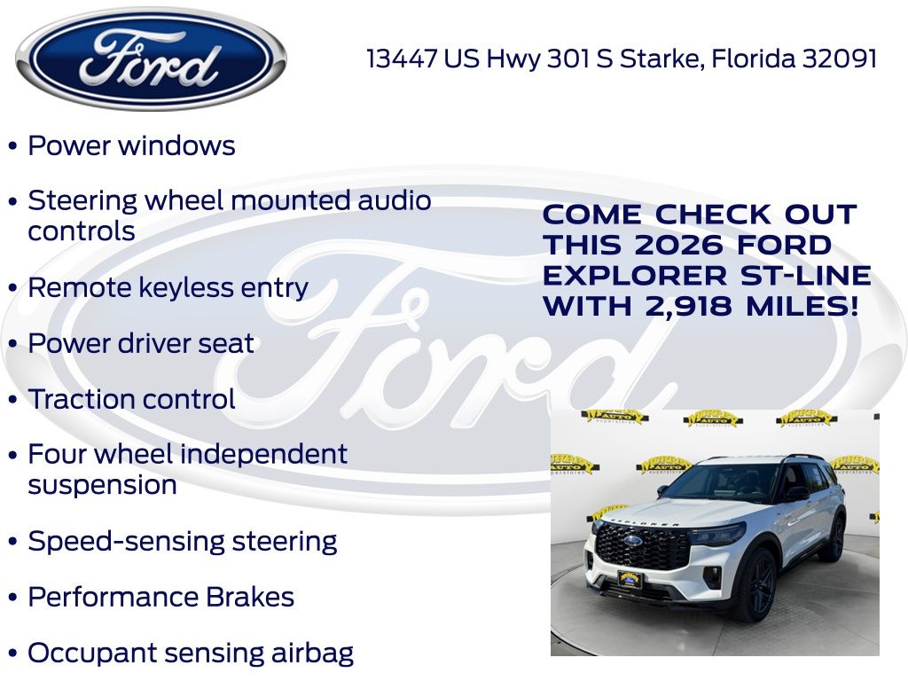 New 2026 Ford Explorer ST-Line - photo 27